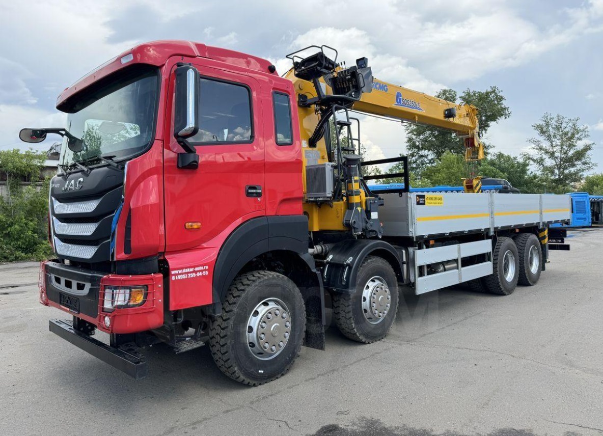 Автокран JAC N410
